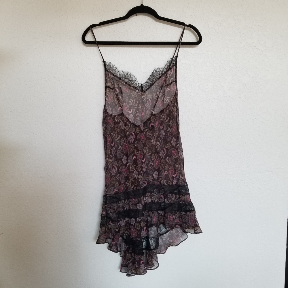 Victoria Secret paisley fall colors negligee